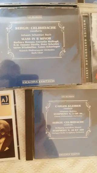 Celibidache. Cds. Bruckner, Beethove