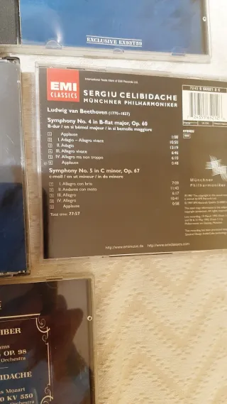 Celibidache. Cds. Bruckner, Beethove