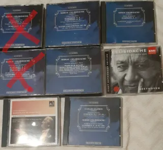 Celibidache. Cds. Bruckner, Beethove