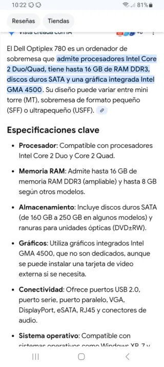 Lote Ordenadores Dell Optiplex 16 unidades a 8e