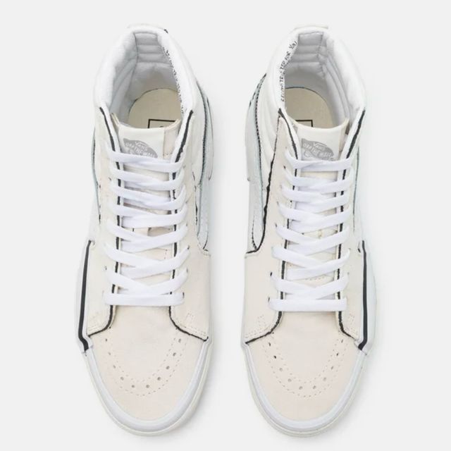 36 a 40.5 | Vans Sk8-Hi Reconstruct Beige/Bianco