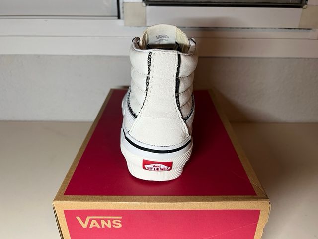 36 a 40.5 | Vans Sk8-Hi Reconstruct Beige/Bianco