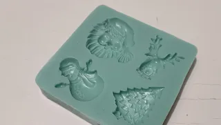 Moldes Silicona Flores, Bebé, Navidad