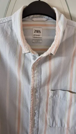 Camicia Zara a righe uomo