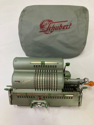 Calculadora antigua Schubert