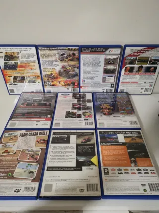 Pack 10 Juegos de Carreras de Playstation 2 