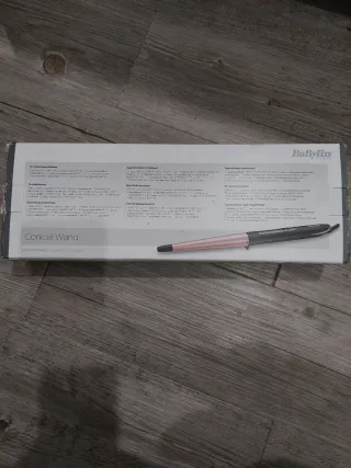 Tenacilla BaByliss Cónica Rose Quartz C454E