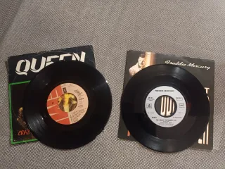 QUEEN Lote 5 Singles Vinilo 7" 45 rpm