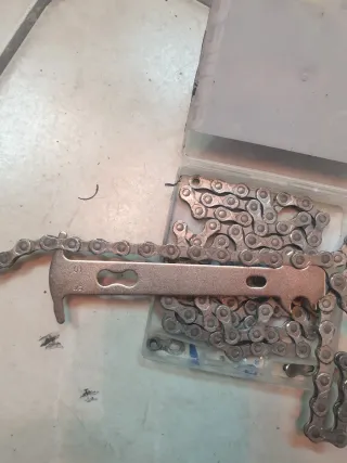 Cadena Bicicleta 10 Velocidades. Regalo eslabones.