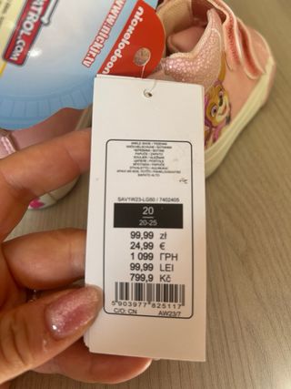 Scarpe Peppa Pig bambina tg 20