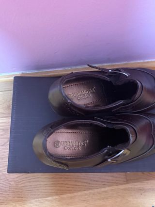 Botines marrones mujer