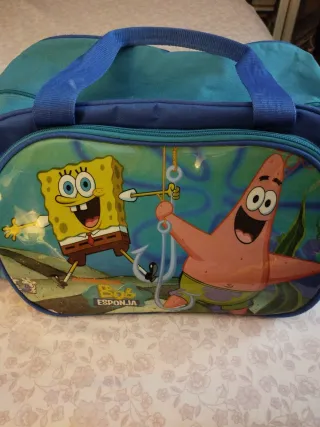 Bolsa de viaje infantil Bob Esponja