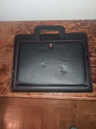 Maletín Portadocumentos Negro. Sin estrenar