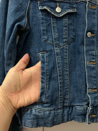 Chaqueta vaquera Zara azul