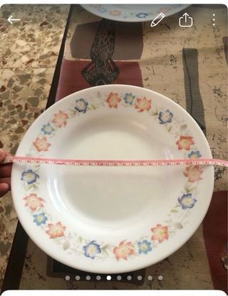 Juego de platos ARCOPAL diseño 2