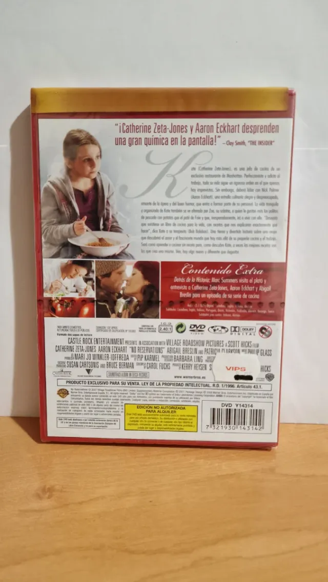 Sin Reservas Comedia Romance Español PRECINTADA