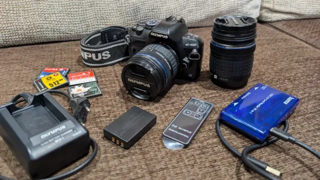 Olympus E-400 Cámara Digital Negra