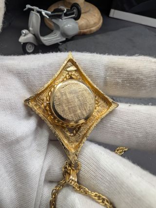 Orologio ciondolo vintage Brillantin 17 Rubini