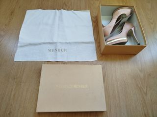 Zapatos Essence Menbur T-39 Beige/Oro