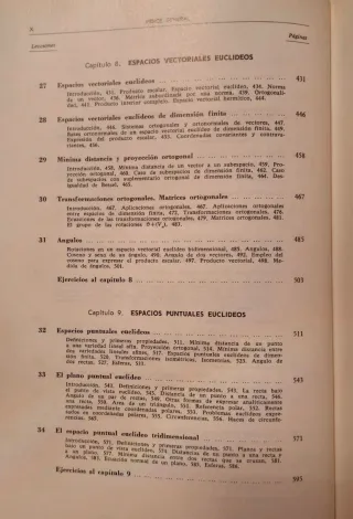 CURSO DE ÁLGEBRA Y GEOMETRIA