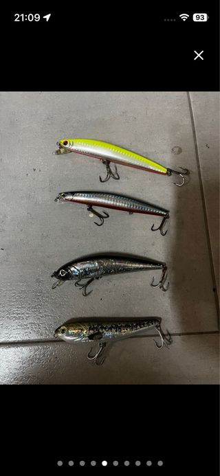 Señuelos de pesca para peces