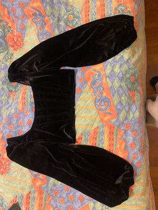 Maglia velluto maniche lunghe