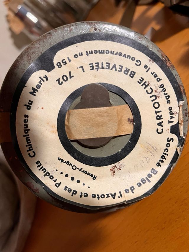 Máscara de gas belga L.702 (1939)