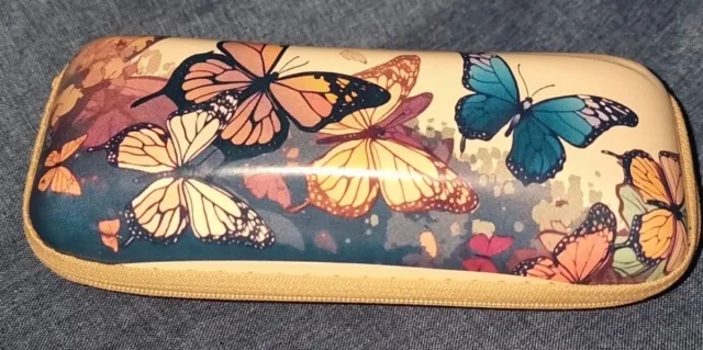 Funda de gafas con mariposas