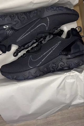 Zapatillas Nike React Negras