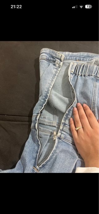 Vestitino in jeans con cintura