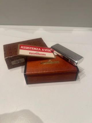 Accendino Ronson Vintage Dallas Rif 905 + penna
