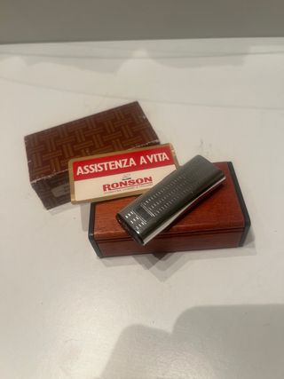 Accendino Ronson Vintage Dallas Rif 905 + penna