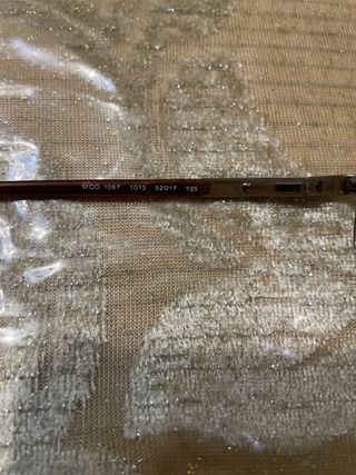 Gafas Versace Marrón y Dorado