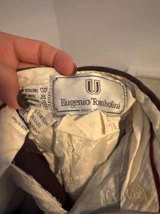 Pantalón Eugenio Tombolini Marrón