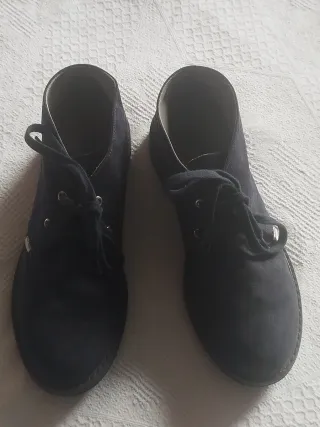 Nero Giardini Polacco Camoscio Blu Tg 39