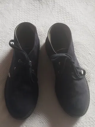 Nero Giardini Polacco Camoscio Blu Tg 39