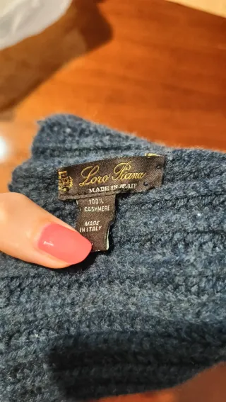 Cappello Loro Piana Grigio