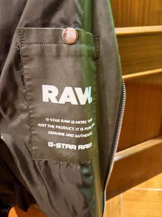 Chaqueta Cuero G-Star RAW Verde Talla L