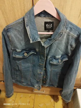 Chaqueta tejana MS MODE mujer talla 50
