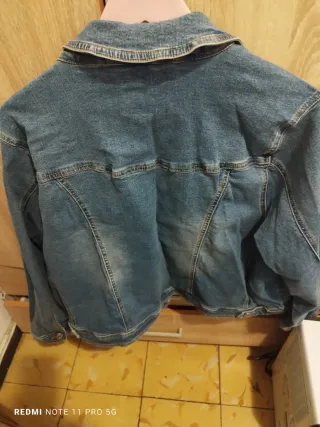 Chaqueta tejana MS MODE mujer talla 50