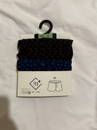 Pack 2 Calzoncillos TEX 4XL