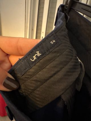 Pantalón de vestir azul