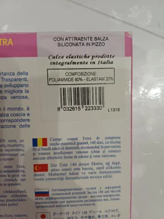 Calze Autoreggenti 140 Denari Scudotex Tg 4