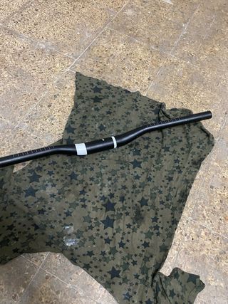 Manillar Rockrider 31.8mm Negro