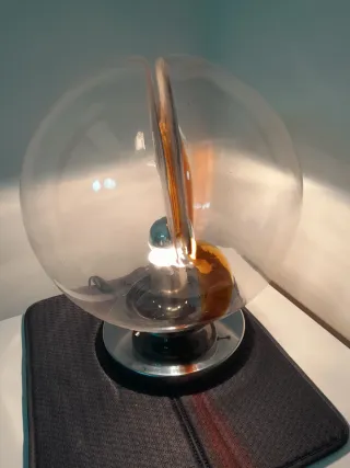 Lampada Toni Zuccheri Vetro e Metallo