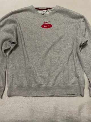 Sudadera Nike Gris Vintage