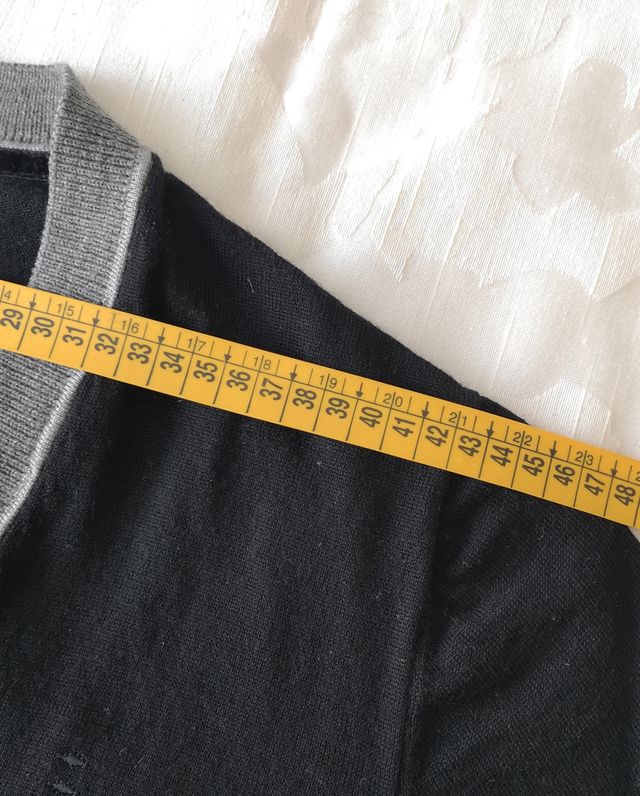 Cárdigan Florentino Lana Negro Talla M