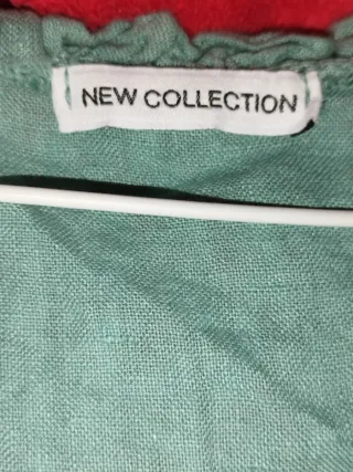 Blusa de lino De New Collection De mujer Menta