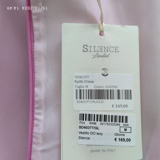 Abito midi Silence Limited rosa