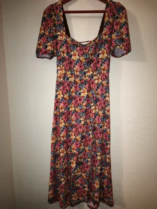 Vestido Midi Floral Inside